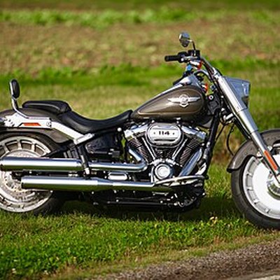 Harley Davidson Fat Boy logo