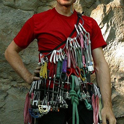 Rock-climbing equipment logo