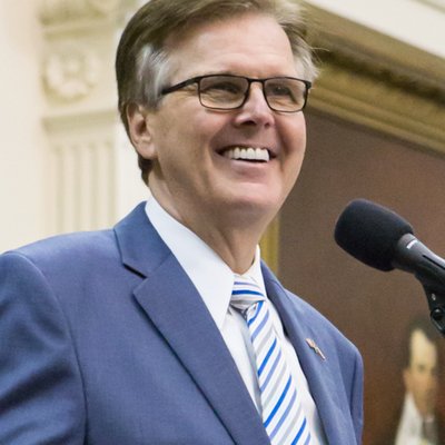 Dan Patrick (politician) logo