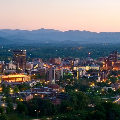 Visit Asheville logo