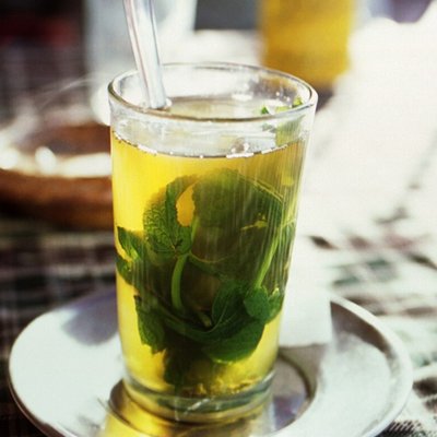 Maghrebi mint tea