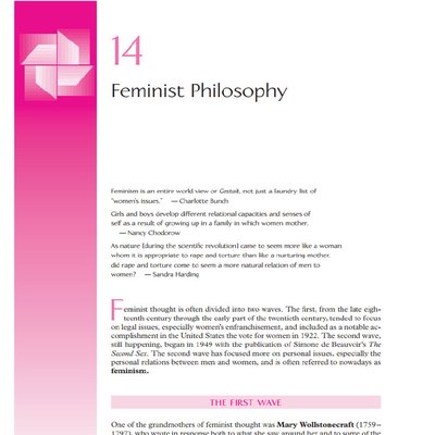 Feminist philosophy logo