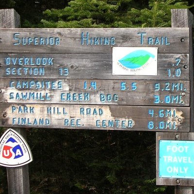 Superior Hiking Trail logo