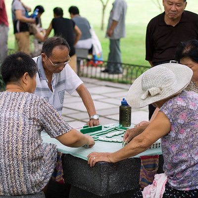 Three player mahjong