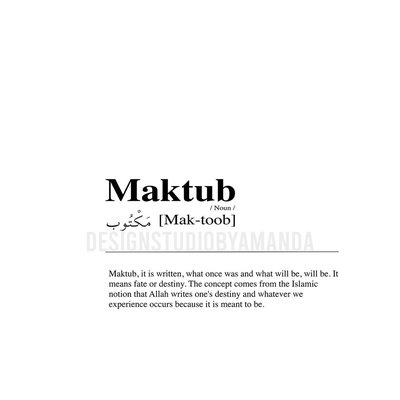 Maktub