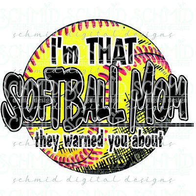Softball Mom logo