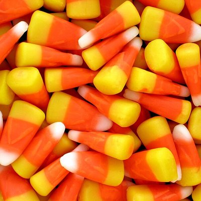 Candy corn logo