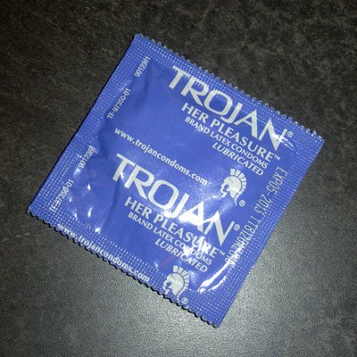 Trojan Brand Condoms logo