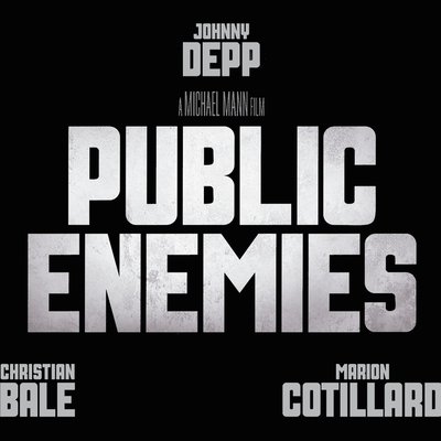 Public Enemies (2009 film) logo