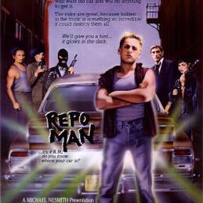 Repo Man (film) logo