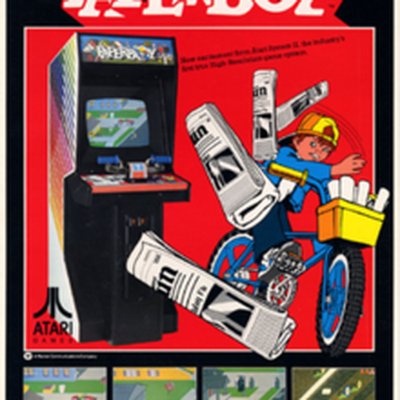 Paperboy (video game) logo