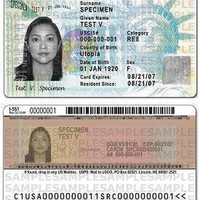 Permanent residence (United States) logo
