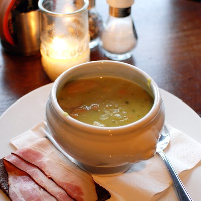 Pea soup