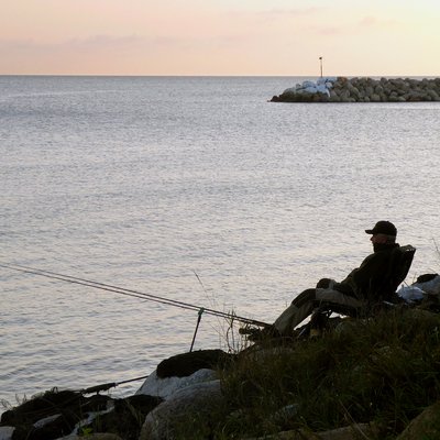 Recreational fishing logo
