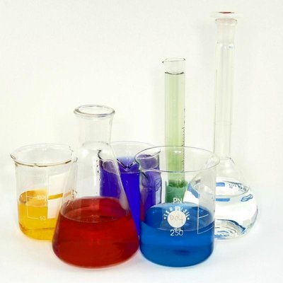 Laboratory glassware logo