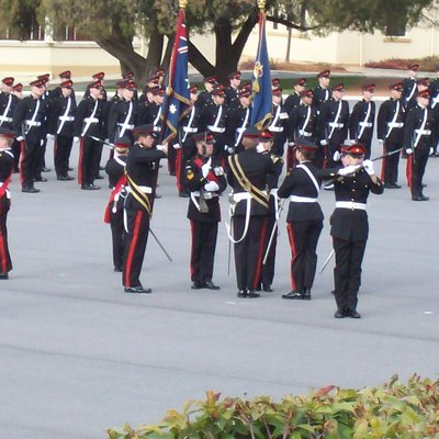 Military academy logo