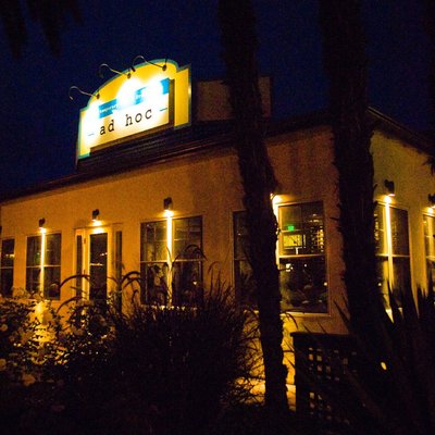 Ad Hoc (restaurant) logo
