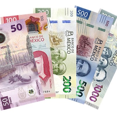 Mexican peso logo