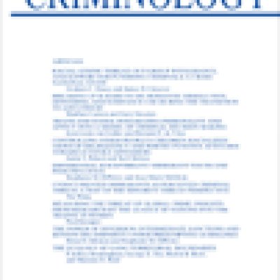Criminology logo