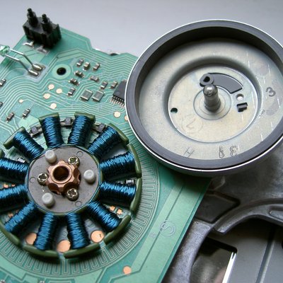 Brushless DC electric motor logo
