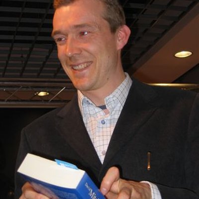 David Mitchell (author) logo