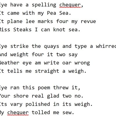 Spell checker