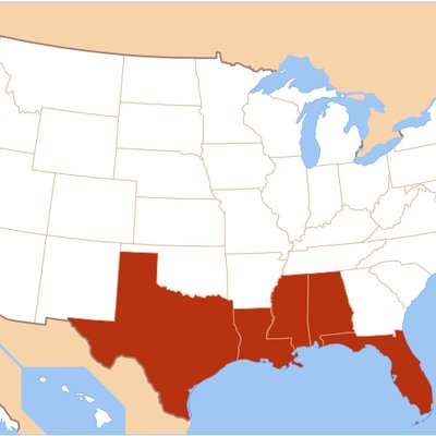 Gulf Coast of the United States