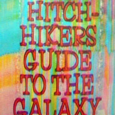 The Hitchhiker's Guide to the Galaxy (novel) logo