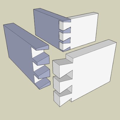 Dovetail joint logo