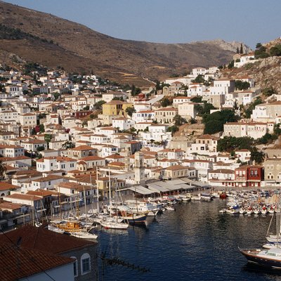 Hydra (island) logo