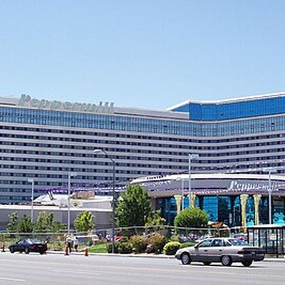 Peppermill Hotel Casino logo
