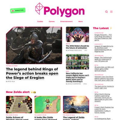 Polygon (website) logo