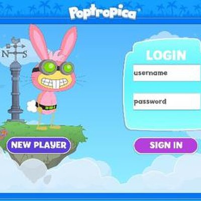 Poptropica logo