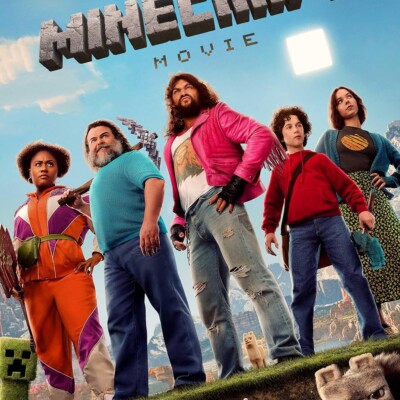 A Minecraft Movie logo