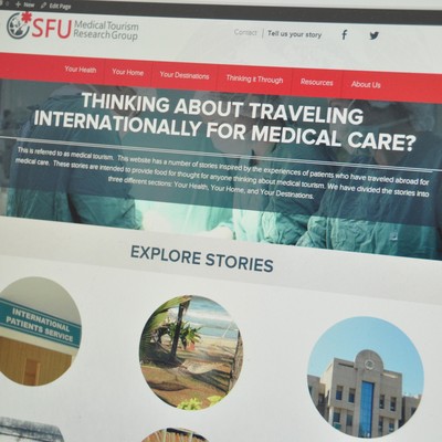 Dental tourism logo